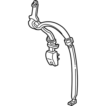 Ford XC2Z-16611B68-BAA Seat Belt Assembly