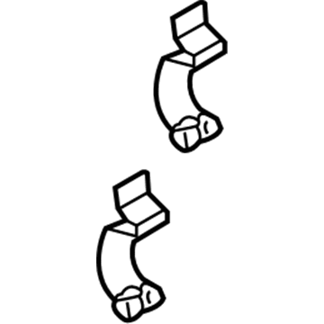 Ford 7H6Z-9628-AA Clamp