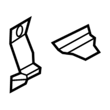 Lincoln FA1Z-5823834-A Fastener - Door Trim