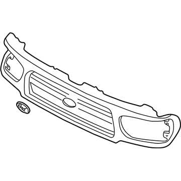 Ford F87Z-8200-NAD Grille - Radiator