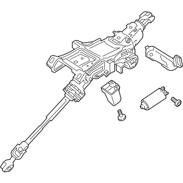 G3GZ-3C529-L Ford Steering Column Illustration 1 of 1