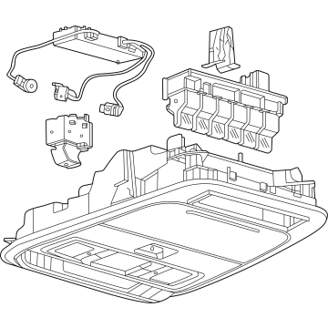 Ford ML3Z-18519A70-ECY Console Assembly - Overhead
