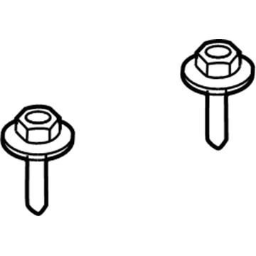 Ford -N804306-S36 Screw - Self-Tapping
