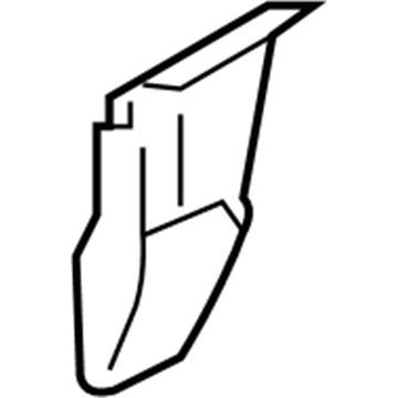 Ford 5G1Z-5411778-AA Deflector - Air