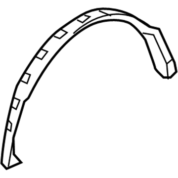 Ford 4L3Z-9927886-AA Panel - Wheelhouse - Outer