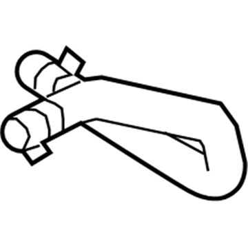 CV6Z-15179-B Ford Outlet Hose Illustration 1 of 1