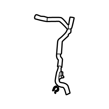 Ford LX6Z-18B402-E Tube - Heater Water
