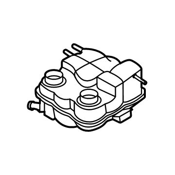 Ford LX6Z-8A080-H Tank Assembly - Radiator Overflow
