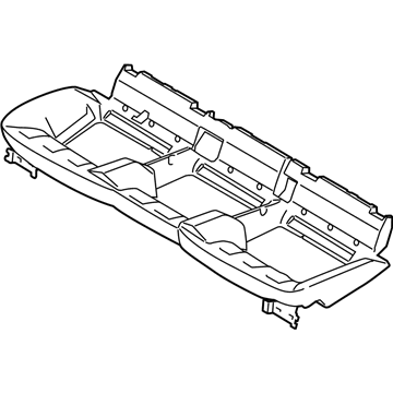 Lincoln GJ7Z-7863840-A Pad - Rear Seat Cushion