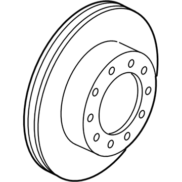 Ford GU2Z-1V125-E Rotor Assembly