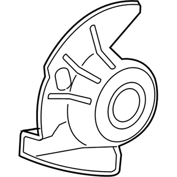 Ford 6C3Z-2K005-B Shield - Splash