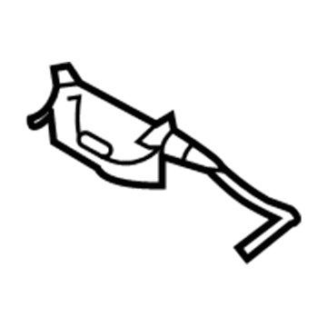 Ford CT4Z-78613A68-A Actuator, Rear Passenger Side CT4Z-78613A68-A Ford Actuator, Rear Passenger Side Illustration 1 of 1