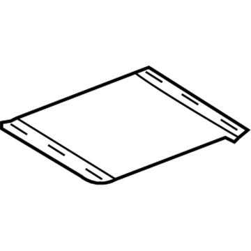 Ford 7T4Z-7863844-A Support, Rear Driver Side 7T4Z-7863844-A Ford Support, Rear Driver Side Illustration 1 of 1