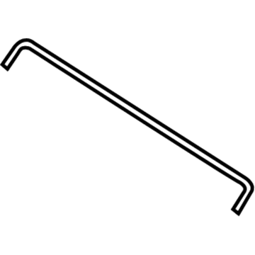 7T4Z-78601L60-B Ford Release Cable, Rear Driver Side Illustration 1 of 1