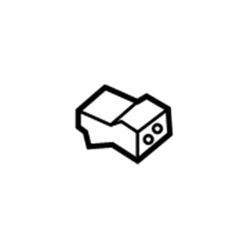 Ford 7E5Z-14C724-A Control Module, Rear Driver Side 7E5Z-14C724-A Ford Control Module, Rear Driver Side Illustration 1 of 1