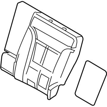 Lincoln BA1Z-7866801-E Pad - Rear Seat Back