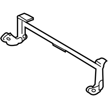 7T4Z-78605B11-A Ford Seat Base, Rear Driver Side Illustration 1 of 1