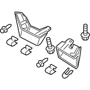 Ford JN1Z-16A550-C Kit - Mudflap - Rear