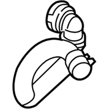 Ford Coolant Reservoir Hose - CV6Z-8286-T