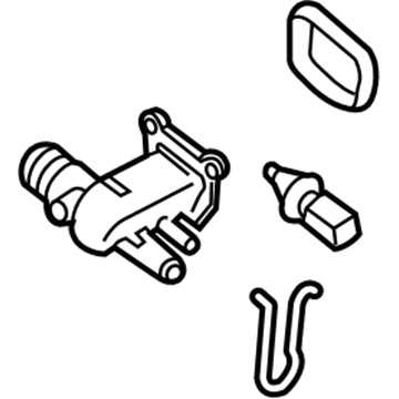 Ford CJ5Z-8K556-B Adaptor - Water Outlet Connection