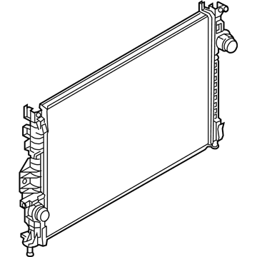 Ford CV6Z-8005-U Radiator Assembly