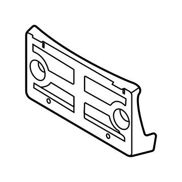 Ford KR3Z-17A385-AA Bracket - License Plate