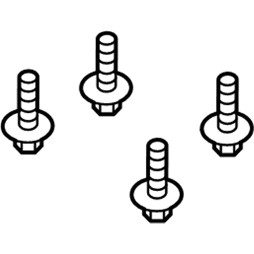 Lincoln -W716973-S439 Screw And Washer Assembly