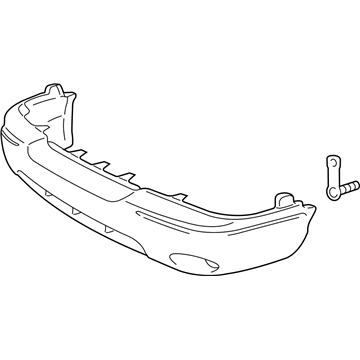 Mercury Marauder Bumper Cover - 3W3Z-17D957-AAA