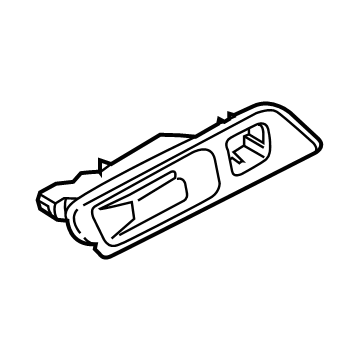 Ford Mustang Interior Door Handle - PR3Z-6322601-AA