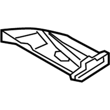 Ford 7C3Z-18490-B Hose - Vent Air Louver
