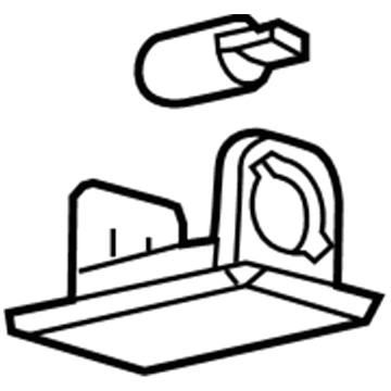 Ford E6RY-13776-A Lens - Luggage Compartment Lamp