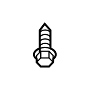 Ford -W502660-S424 Screw