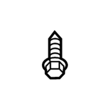 Ford -W502660-S424 Screw