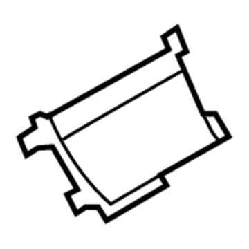 Ford 8A5Z-5404608-AA Finish Panel 8A5Z-5404608-AA Ford Finish Panel Illustration 1 of 1