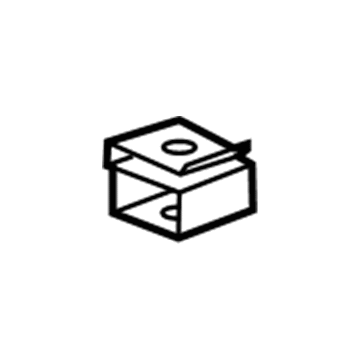 Ford 9L3Z-7N291-A Connector Tube Clip 9L3Z-7N291-A Ford Connector Tube Clip Illustration 1 of 1