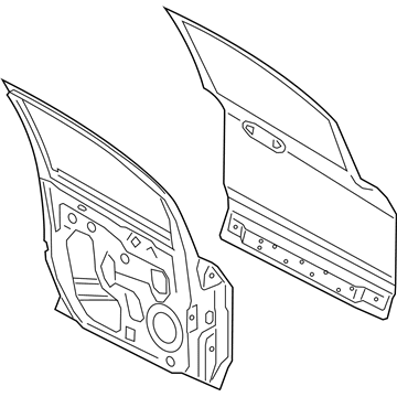 Ford GN1Z-7420124-T Door Assembly - Front