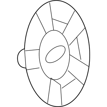 Ford Freestar Wheel Cover - 6F2Z-1130-AA