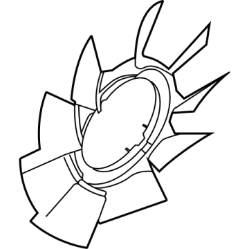 Ford HC3Z-8600-A Fan Assembly