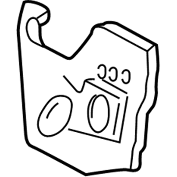 Mercury F6DZ-54016B28-B Reinforcement