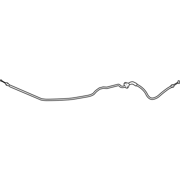 Ford FL3Z-16916-B Cable Assembly - Hood Control