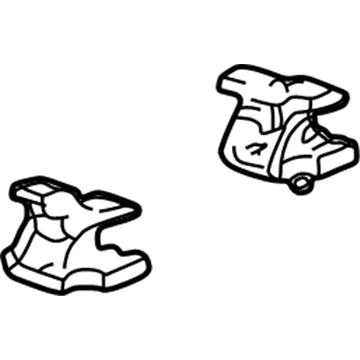 Mercury F6DZ-7442900-A Hinge Assembly