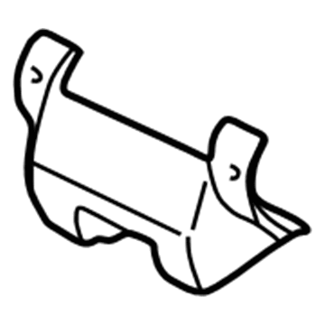 Mercury F6DZ-7443108-AAD Striker Assembly - Rear