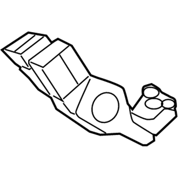 Ford 6E5Z-5460044-AA Buckle Assembly - Seat Belt