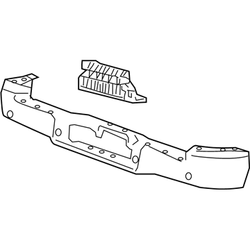 Ford 4L3Z-17906-JA Bumper Assembly - Rear