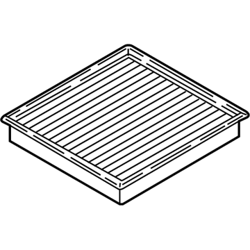 Ford 7C3Z-9601-A Element Assembly - Air Cleaner