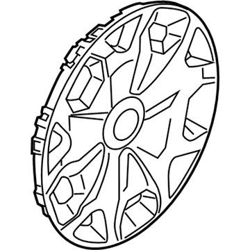 Ford DT1Z-1130-B Wheel Cover DT1Z-1130-B Ford Wheel Cover Illustration 1 of 1