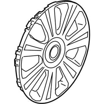 Ford KT1Z-1130-A Wheel Cover KT1Z-1130-A Ford Wheel Cover Illustration 1 of 1
