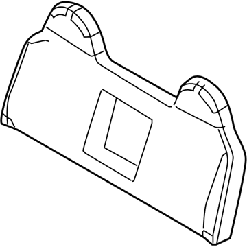 Ford 8C3Z-2564416-BD Cover Assembly - Seat Back