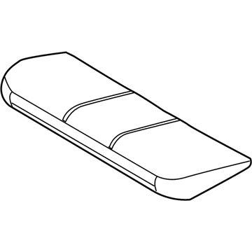Ford 8C3Z-2562900-AA Cover Assembly - Seat Cushion