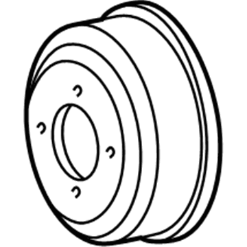Ford 5L3Z-8509-AA Pulley - Water Pump